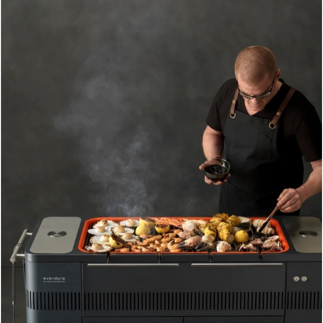 Elektrische Barbecue Everdure Hub Model 2022 Kookexpert